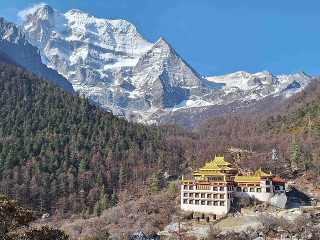 Sfeerafbeelding China Yading wandelen (2)